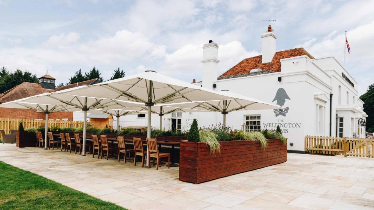 Hotel The Wellington Arms - Basingstoke-Reading Heckfield Exteriér fotografie